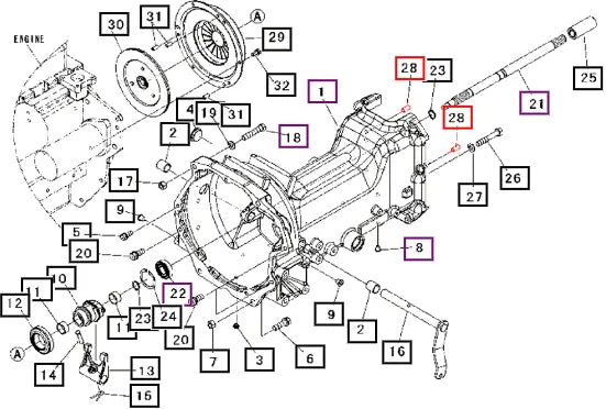 Mahindra Pin, Dowel 05401010020 Mahindra Direct Parts