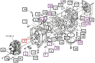 Mahindra Pin, Dowel Dia. 6x12 05401006012 Mahindra Direct Parts