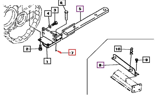 Mahindra Pin, Snap 05210116000 Mahindra Direct Parts