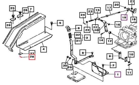 Mahindra Pin, Split 05200120016 Mahindra Direct Parts