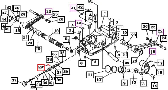 Mahindra Pin, Spring 5x16 05500005016 Mahindra Direct Parts