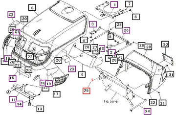 Mahindra Pin,snap 05210108000 Mahindra Direct Parts