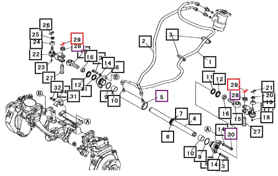 Mahindra Pin,split 4.036 05200140036 Mahindra Direct Parts