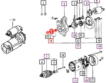 Mahindra Pinion, Set MM502396 Mahindra Direct Parts