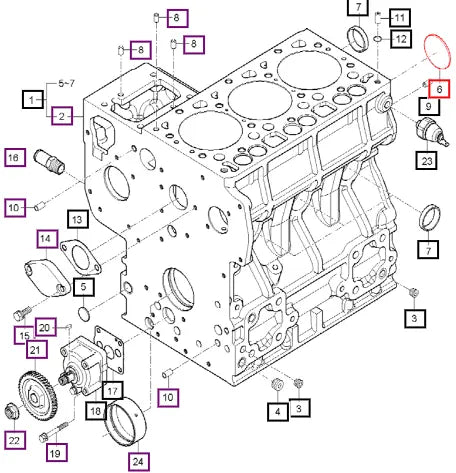 Mahindra Plug-expansion 631175040 Mahindra Direct Parts