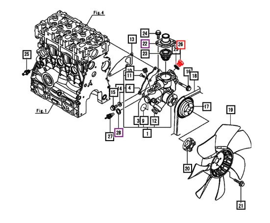 Mahindra Plug, M16 121450-42450 Mahindra Direct Parts
