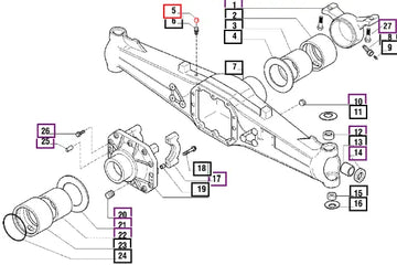 Mahindra Protecting Cover 006500331C1 Mahindra Direct Parts