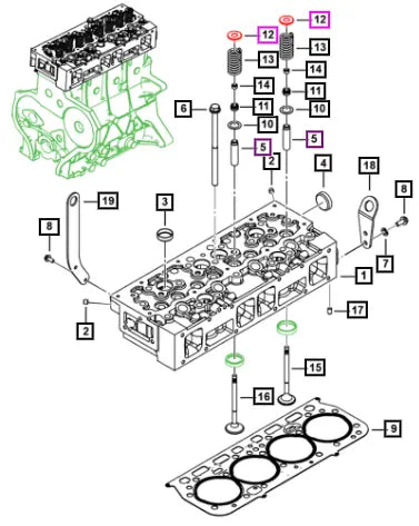 Mahindra Retainer Valve Spring Upper 0310BAB00890N Mahindra Direct Parts