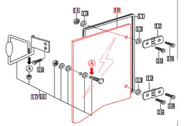 Mahindra Right Side Rear Window Glass 16997020071 Mahindra Direct Parts