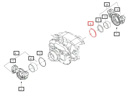 Mahindra Ring 006506217C1 Mahindra Direct Parts