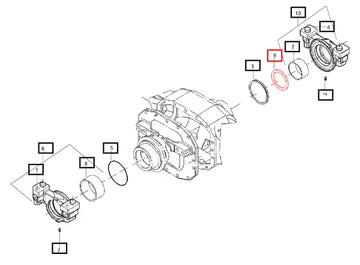Mahindra Ring 006506223C1 Mahindra Direct Parts
