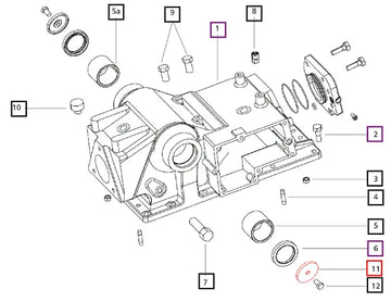 Mahindra Rockshaft Cap 007202004D1 Mahindra Direct Parts