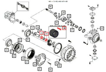 Mahindra Roller 006506185C1 Mahindra Direct Parts