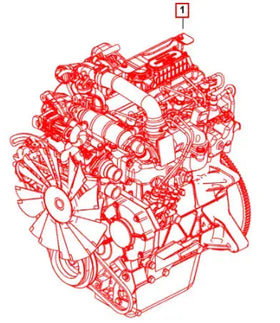 Mahindra Roxor 2.7L Complete Engine 0301BAB05260N Mahindra