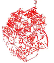 Mahindra Roxor 2.7L Complete Engine 0301BAB05260N