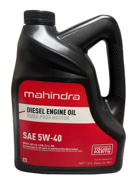 Mahindra Roxor 5W-40 Heavy Duty Mahindra Engine Oil CK-4 Mahindra