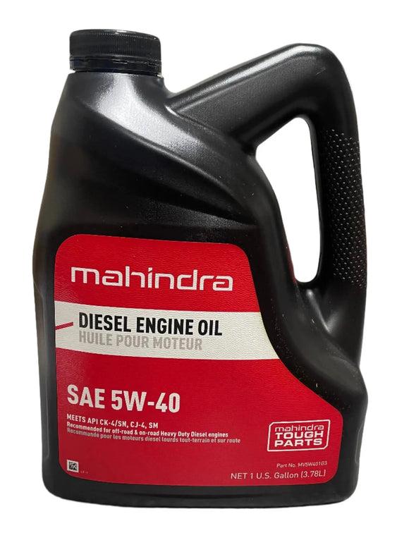 Mahindra Roxor 5W-40 Heavy Duty Mahindra Engine Oil CK-4 Mahindra
