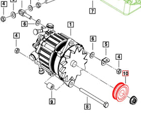 Mahindra Roxor Alternator Pulley 1402AA3021N Mahindra Direct Parts