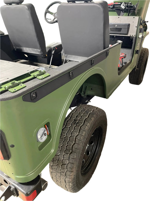 Mahindra Roxor Bed Tie-Down Reinforcement by Flash Fab Flash Fab
