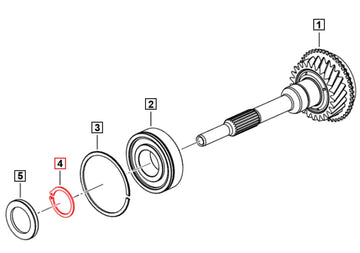 Mahindra Roxor Bellevelle Washer 0703DD1540N Mahindra Direct Parts