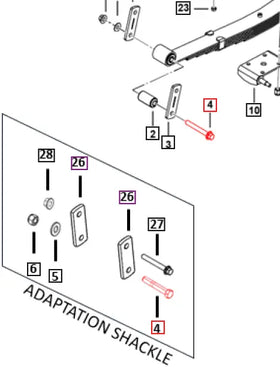 Mahindra Roxor Bolt Hex M16 SF0101075 Mahindra