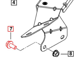 Mahindra Roxor Bolt - Hex M8 SF0103054 Mahindra