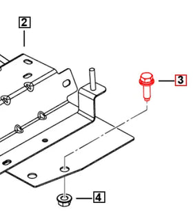 Mahindra Roxor Bolt - Hex M8 SF0103054 Mahindra