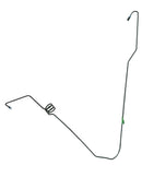 Mahindra Roxor Brake Line Master Cylinder to Rear Brakes 0601CAA01040N Mahindra Direct Parts