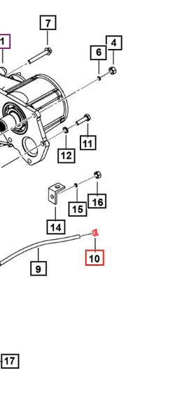 Mahindra Roxor Breather Hose Clamp 0075764 Mahindra