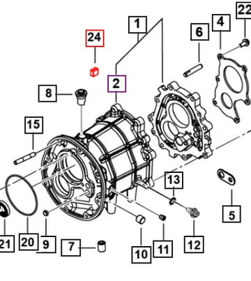 Mahindra Roxor Cap For Reverse Lamp Switch 0703BAD02230N Mahindra Direct Parts