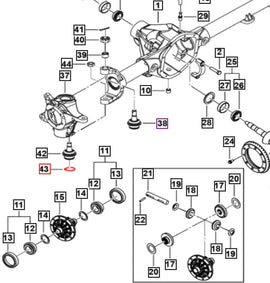 Mahindra Roxor Circlip For Lower Ball Joint 0027515 Mahindra Direct Parts