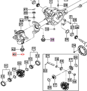 Mahindra Roxor Circlip For Lower Ball Joint 0027515 Mahindra Direct Parts