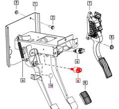 (Limited Availability) Mahindra Roxor Clutch Switch 0802EA0011N