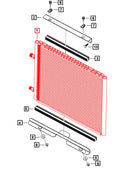 Mahindra Roxor Condenser 1203BUA00041N Mahindra Direct Parts