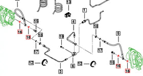 Mahindra Roxor Copper Washer for Banjo Bolt 0011642 Mahindra