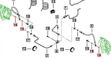 Mahindra Roxor Copper Washer for Banjo Bolt 0011642 Mahindra