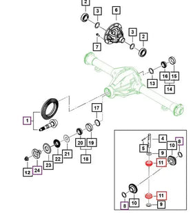 Mahindra Roxor Differential Spider Gear 0502DA0430N Mahindra