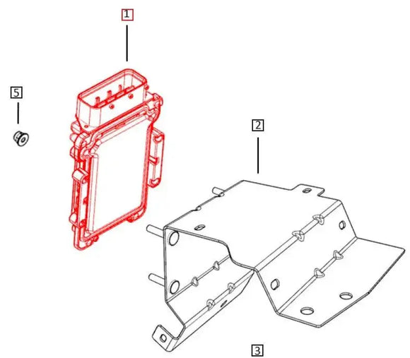 Mahindra Roxor ECU No Core 2018-2022 Mahindra