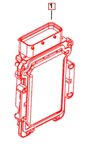 Mahindra Roxor Factory Flashed ECU 1805AUA00211N Mahindra Direct Parts