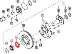 Mahindra Roxor Front Axle Oil Seal 0098313