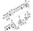 Mahindra Roxor Front Axle Wheel Bearing Lock Washer 000A865 Mahindra