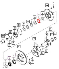 Mahindra Roxor Front Outer Wheel Bearing 0019406I