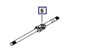 Mahindra Roxor Front Rh Right Axle 0503FA0020N Mahindra
