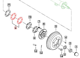 Mahindra Roxor Gasket Rear Brake Grease Protector 0937231 Mahindra