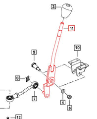 Mahindra Roxor Gear Change Lever Assy T/F 0706CA0610N