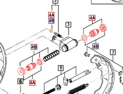 Mahindra Roxor Kit Rear Wheel Cylinder Minor 0602BAB03960N