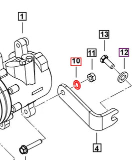 Mahindra Roxor Lock Washer Spring M8 6508212 Mahindra