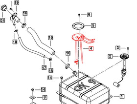 Mahindra Roxor Main Fuel Line Strainer 1001CA4110N Mahindra Direct Parts