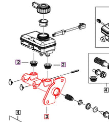 Mahindra Roxor Master Cylinder Assembly 0606AA1271N