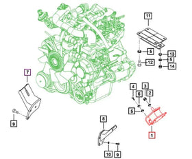 Mahindra Roxor Motor Mount 0099828 Mahindra Direct Parts
